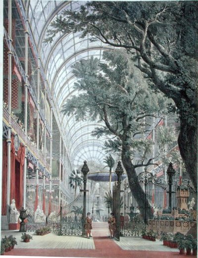 Aspettando la Regina, da Dickinsons Comprehensive Pictures of the Great Exhibition of 1851, pubblicato nel 1854 da English School